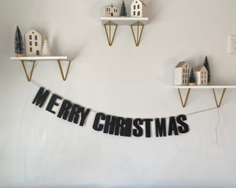 Holiday Banner/Garland/Merry Christmas/ Happy Holidays