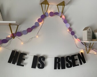 He Is Risen Banner