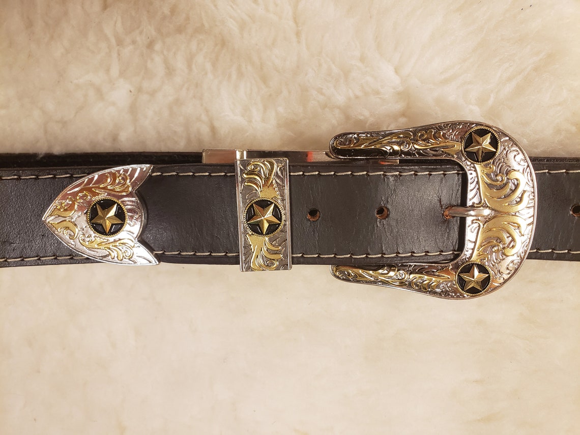 Western Dress Belt Handcrafted Belt Genuine Leather Belt Etsy