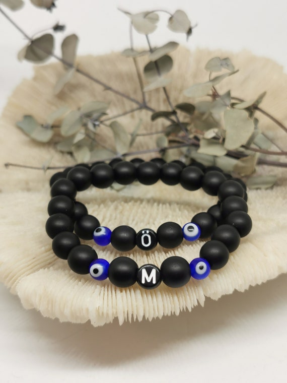 beautiful m letter bracelet