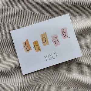 Grazie - Carta fatta a mano