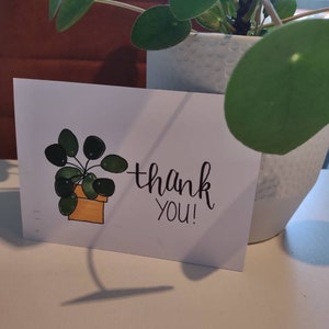 Grazie - Mappa fatta a mano - Pancake Plants