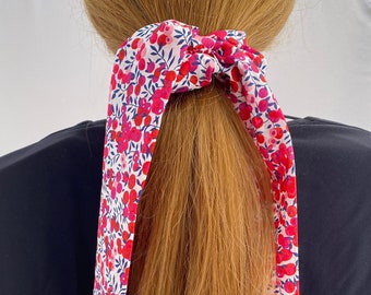 Liberty of London stof lange staart haar scrunchie/haarband