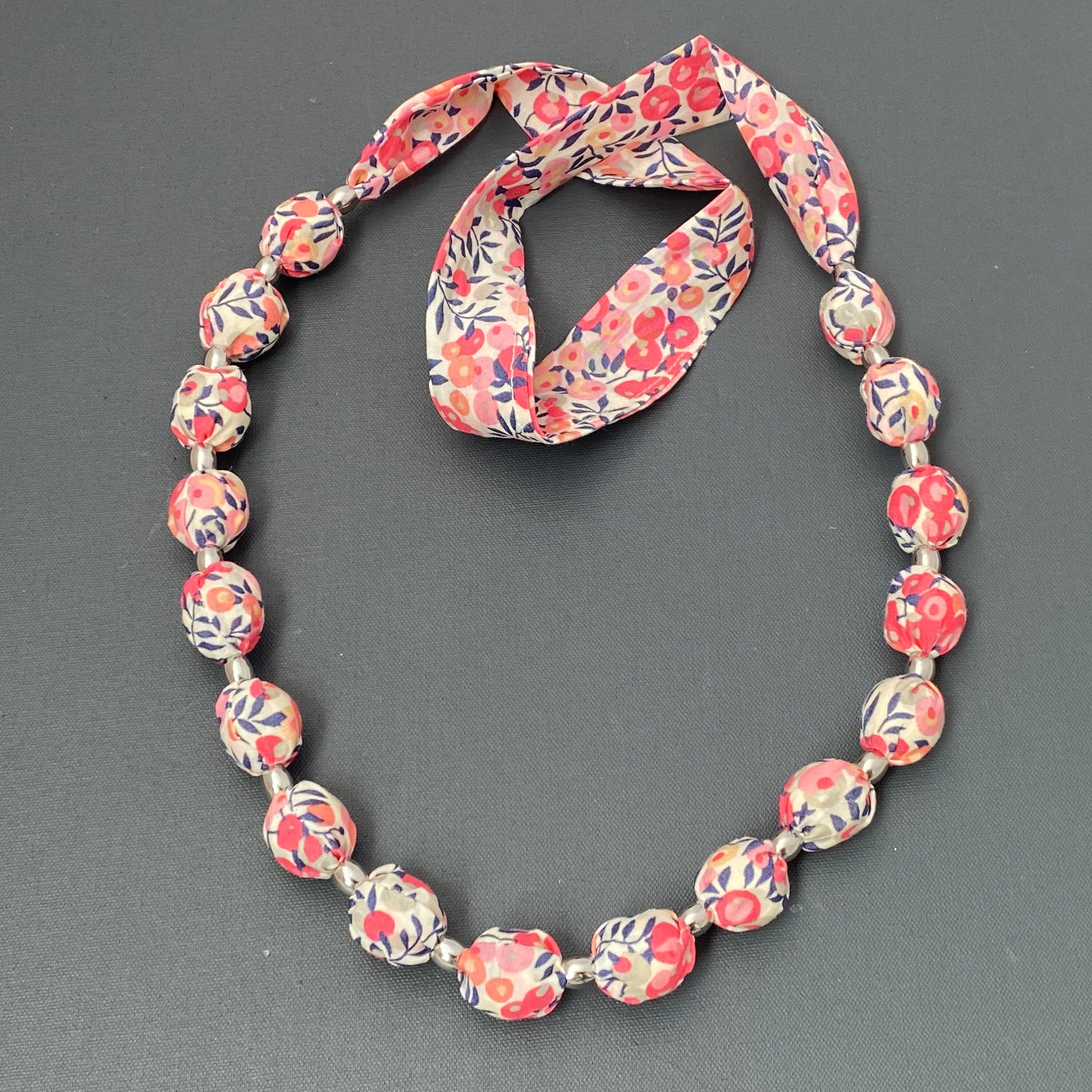 A Liberty Fabric Beaded 32
