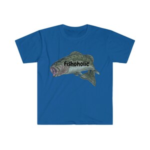 Fishoholic Unisex Softstyle T-Shirt