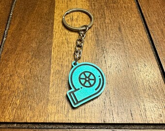 Turbo Keychain, Turbo Accessories, Gift For Car Girl, Gift For Car Guy