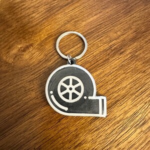 Llavero Turbo, accesorios Turbo, regalo para chica de coche, regalo para chico de coche
