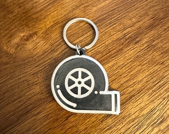 Turbo Keychain, Turbo Accessories, Gift For Car Girl, Gift For Car Guy
