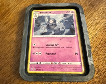 Pokemon Tray, Pokemon Card Resin, Card Resin Tray, Small Resin Tray, Pokemon Lover, Pokemon Gift, Game Decor