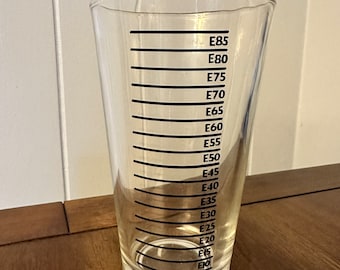E85 American Pint Glass, Gift For Car Guy, Gift For Car Girl