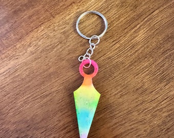 Cute Kunai Keychain, Kunai Decor, Anime Lover, Kunai Gift, Small Kunai, Kunai Anime