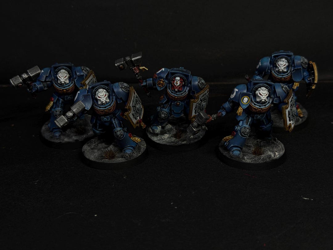 Terminatus Crux Assault Terminators 40K Ultramarine - Etsy