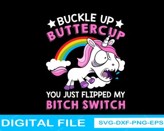 Download Angry Unicorn Svg Etsy