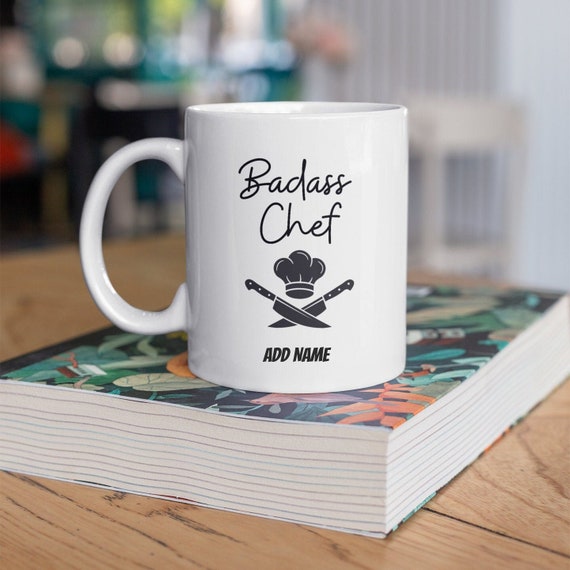 Chef cups chef mugs Culinary Badass mug - chef gifts chef gifts for me -  Teelime