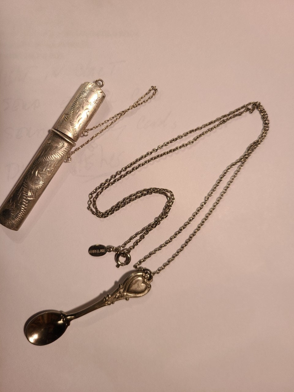 Vintage Sterling Silver Salt Snuff Coke Spice Spoon