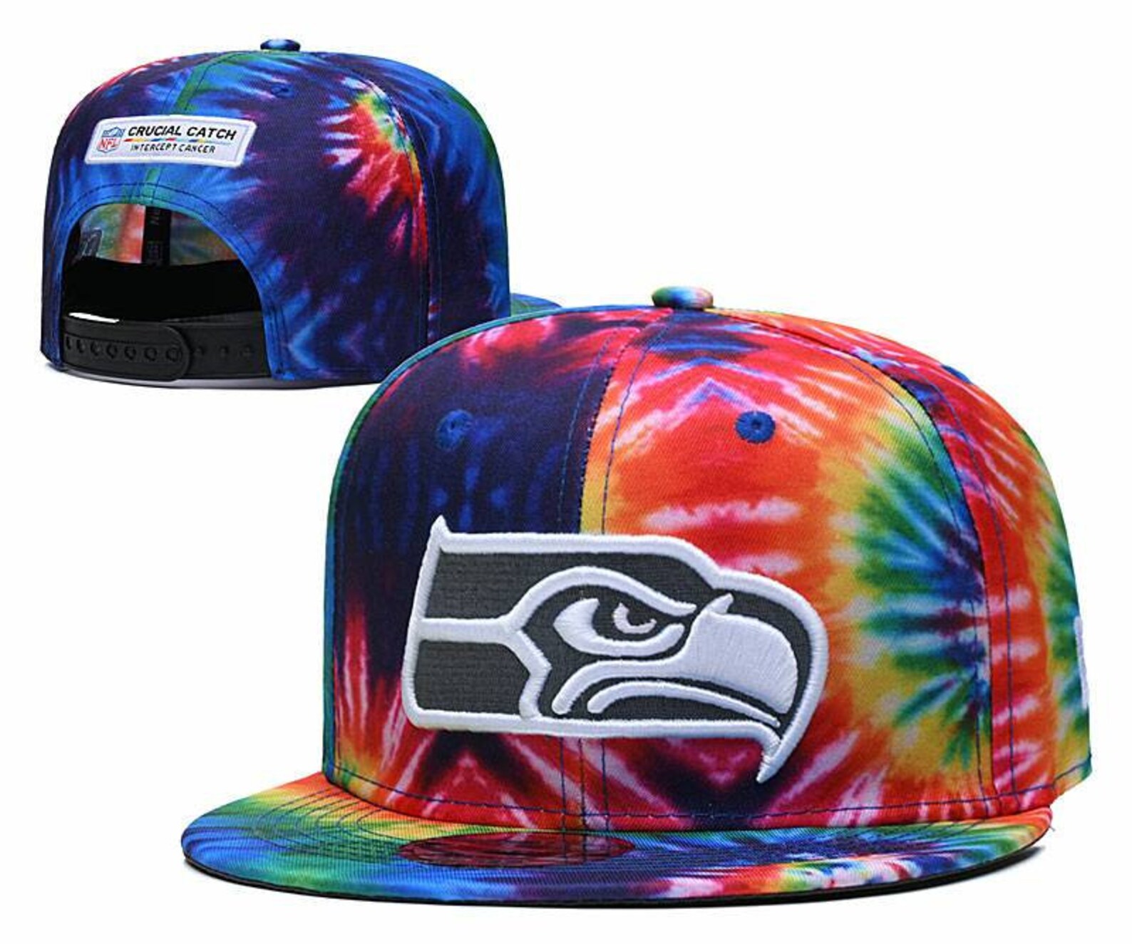 NFL Adult Tie Dye Snapback hats caps Cowboys Seahawks Dolphins Etsy