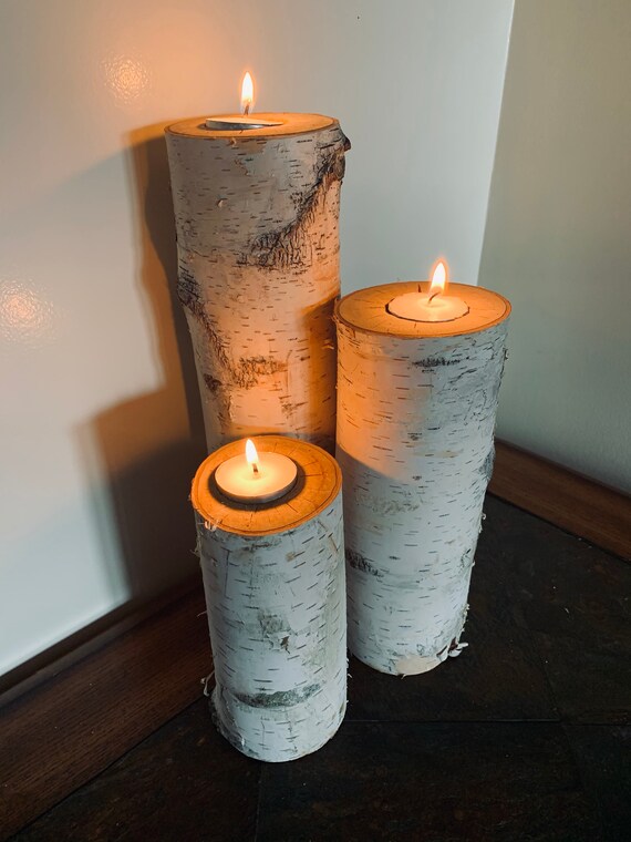 Trio Candle Stick Set - Etsy