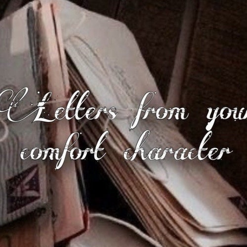 Letter From Your Comfort Character Etsy