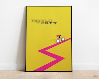 You just go faster