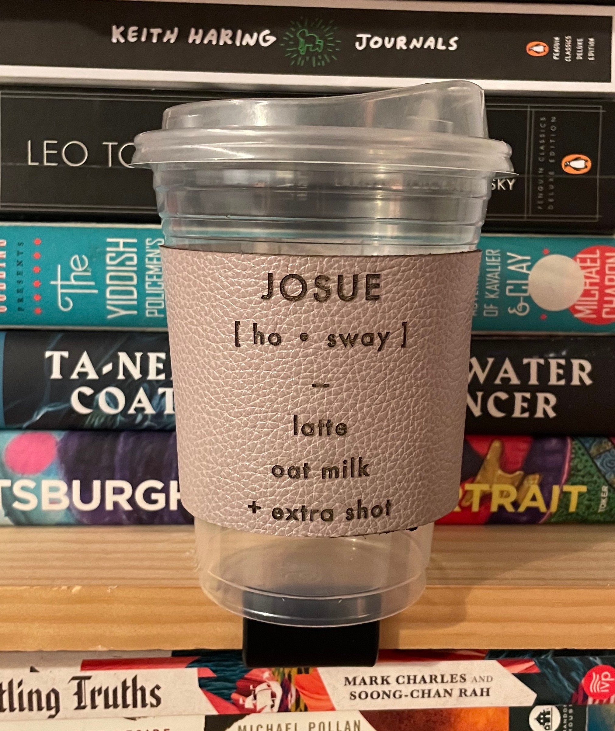 Reusable coffee sleeve // custom coffee sleeve // personalized Etsy