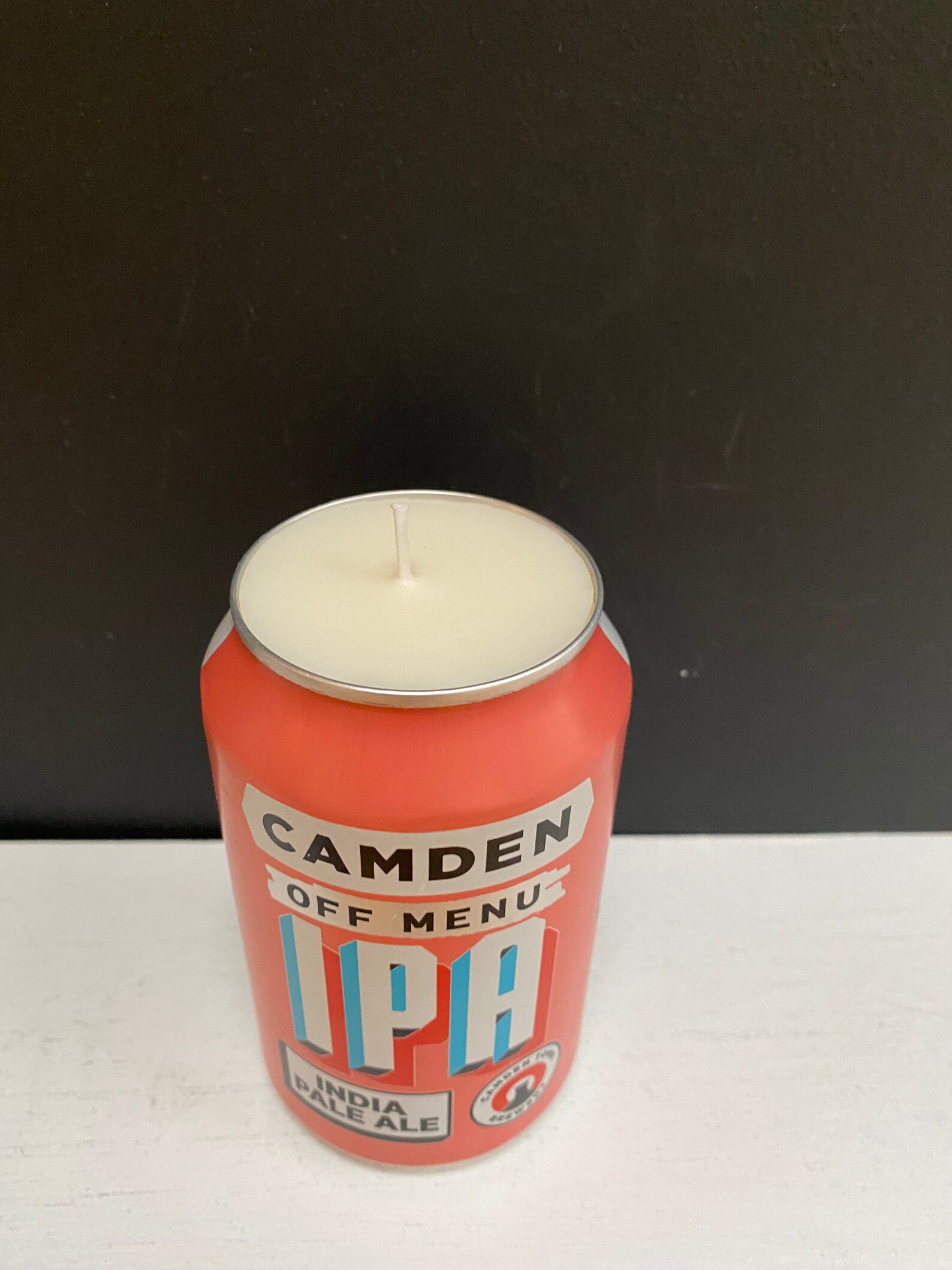 Camden IPA beer candle Etsy