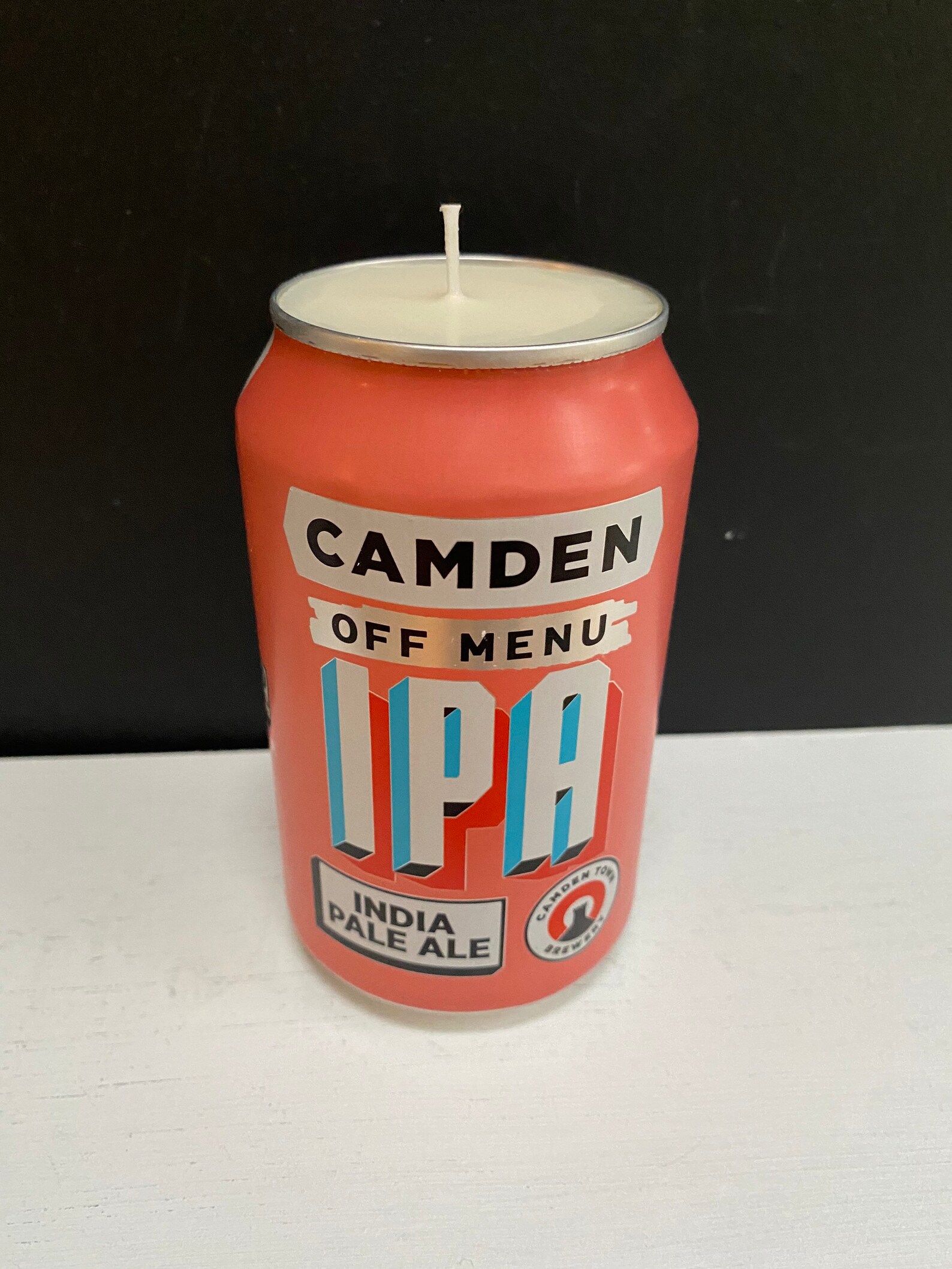 Camden IPA beer candle Etsy