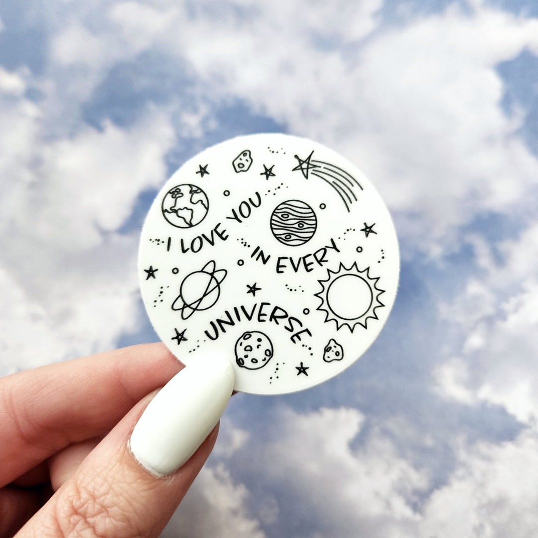I Love You in Every Universe Sticker | Dr. Strange & Christine ...