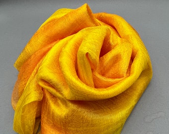 Margilan silk, Uzbek silk, hand dyed