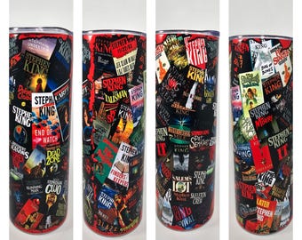 Gorgeous Stephen King Book Theme Tumbler