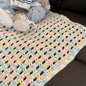 Crochet Baby Afghan Multicolor