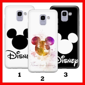 Custodia per telefono Mickey Mouse 7 per Samsung Galaxy A3 A5 A6 A7 A8 J3 J5 J6 J7 Disney Cartoon Castle Minnie Mouse Classic Mice