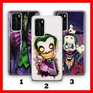JOKER 1 HUAWEI P9 P10 P20 P30 P40 LiTE PRO PLuS LG G5 G6 Telefoon Case Cover Crazy Funny Scary Stripfiguur Op Speelkaarten Mystery Box