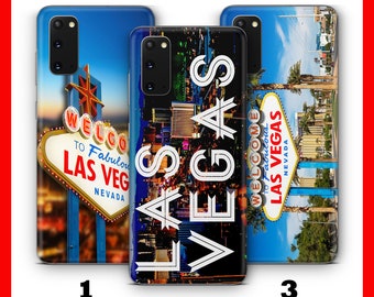 Custodia per telefono Las Vegas 1 per Samsung Galaxy S20 S21 S22 S23 S24 S25 FE Plus Ultra Edge USA Stati Uniti America Nevada State Sin City Gamble