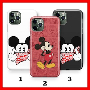 Custodia per telefono Mickey Mouse 8 per Apple iPhone 11 12 13 14 15 16 Plus PRO MiNI MAX Disney Cartoon Castle Minnie Mouse Classic Mice