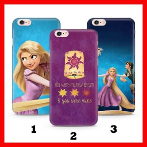 TANGLED 3 Apple iPhone 5 SE 2020 2022 6 7 8 Xs XR MaX PLuS Telefonskal inspirerat av Disney Tecknad Rapunzel Flynn Maximus Lyktor Pascal
