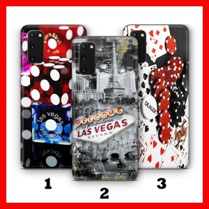Las Vegas 2 housse de téléphone pour samsung Galaxy S20 S21 S22 S23 S24 FE S25 Plus Ultra USA États-Unis Amérique Nevada État Sin City Gamble