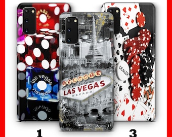 Custodia per telefono Las Vegas 2 per Samsung Galaxy S20 S21 S22 S23 S24 S25 FE Plus Ultra Edge USA Stati Uniti America Nevada State Sin City Gamble