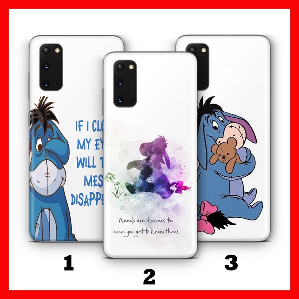 EEYORE 1 Phone Case Cover For Samsung Galaxy S20 S21 FE S22 S23 S24 S10 PLuS Ultra Disney Cartoon Sad Cute Donkey From Winnie The Pooh