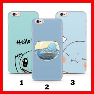 Squirtle 3 Phone Case Cover For Apple iPHONE 5 SE 2020 2022 6 7 8 Xs XR MaX PLuS Models  Cartoon Character Hero From Ball Fight Hero