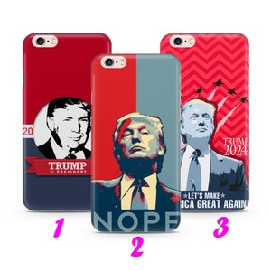 TRUMP 1 Apple iPHONE 5 SE 2020 2022 6 7 8 Xs Xr MaX PLuS Custodia per telefono USA Presidente degli Stati Uniti d'America Donald Trump Great Again