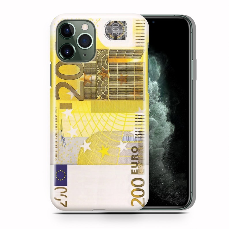 MONEY 2 Apple iPhone 11 12 13 14 15 Plus PRO MiNI MAX Phone Case Cover EuR Euro Bill 100 200 500 Cash Europe Rich Present Men Women Power 3