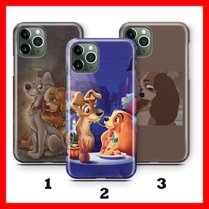 Lady And The Tramp 9 Phone Case Cover For Apple iPHONE 11 12 13 14 15 16 Plus PRO MiNI MAX Disney Cartoon Dog Dogs Cute Love Story