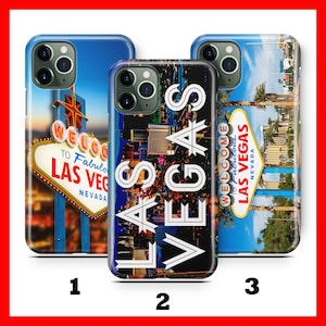Las Vegas 1 housse de téléphone pour Apple iPHONE 11 12 13 14 15 16 Plus PRO MiNI MaX États-Unis États-Unis Amérique Nevada État Sin City