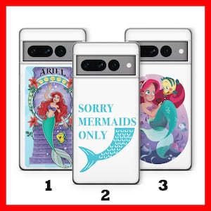 LITTLE MERMAiD 2 Telefoon Geval Voor Google Pixel 6 6A 7 7A 8 8A 9 9A Pro XL Modellen Disney Cartoon Sea World Under The Sea Sebastian