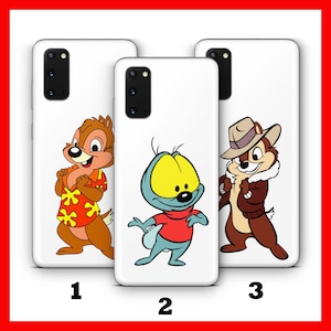 Custodia per telefono "Chip and DALE 2" per Samsung Galaxy S20 S21 S22 S23 S24 FE S25 Plus Ultra Disney Due Chipmunks The Rescue Rangers Team