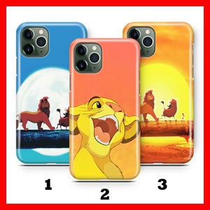 LiON KiNG 4 Phone Case Cover For Apple iPHONE 11 12 13 14 15 16 Plus PRO MiNI MAX Disney Cartoon Simba Timon Pumba Scar Zazoo Mufasa