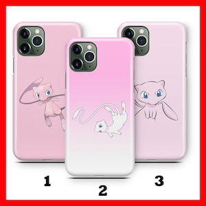 Mew 1 Phone Case Cover For Apple iPHONE 11 12 13 14 15 16 Plus PRO MiNI MAX Cartoon Character Hero From Ball Fight Figure Hero Animal