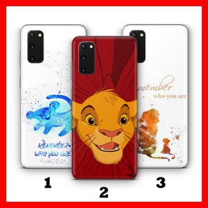 LiON KiNG 5 Phone Case Cover For Samsung Galaxy S20 S21 S22 S23 S24 FE S25 Plus Ultra Disney Cartoon Simba Timon Pumba Scar Zazoo Mufasa
