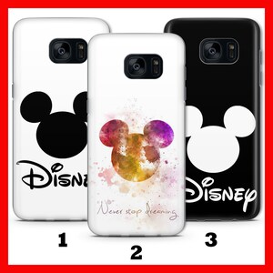 Custodia per telefono Mickey Mouse 7 per Samsung Galaxy S5 S6 S7 S8 S9 EdGE PLUS LtE NEO Disney Cartoon Castle Minnie Mouse Classic Mice