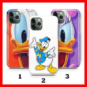 Custodia per telefono DONALD DuCK 4 per Apple iPHONE 11 12 13 14 15 16 Plus PRO MiNI MAX Disney Cartoon Castle Daisy Duck Topolino Disneyland